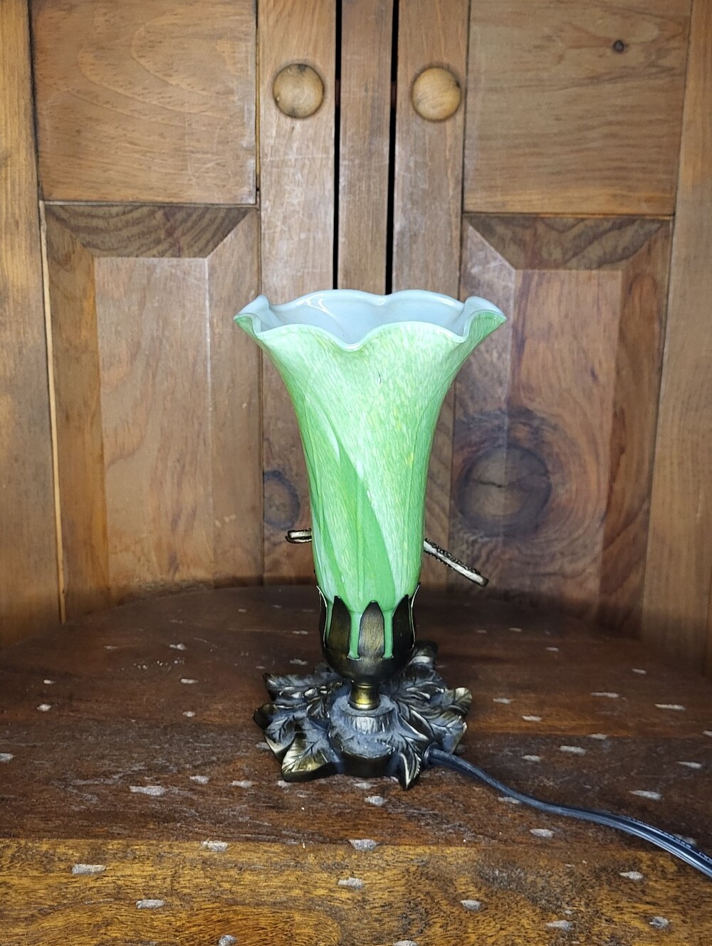 Dale Tiffany Dragonfly Table Lamp - Picture 7 of 14